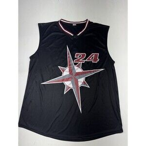 Seattle Mariners Ken Griffey Jr #24 Turn Ahead The Clock Jersey XL Black Jersey